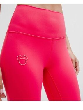 Disney X Lululemon Align High Rise Pant Legging 25” Lip Gloss NWT Pink